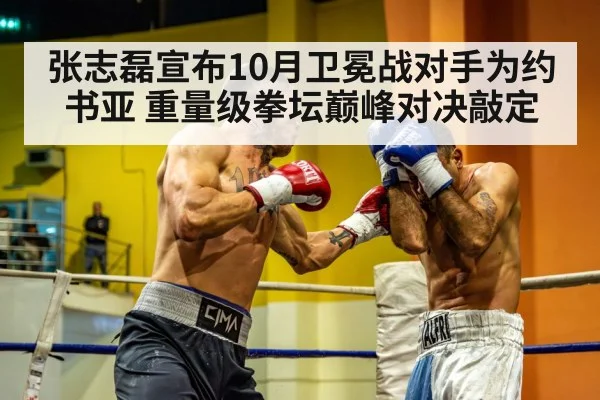 张志磊宣布10月卫冕战对手为约书亚 重量级拳坛巅峰对决敲定